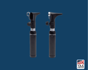black handheld nasal speculum for medical professionals