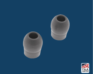 Soft Ear Tips – Grey, for cardiophon, duplex® (de luxe), anestophon®, tristar®